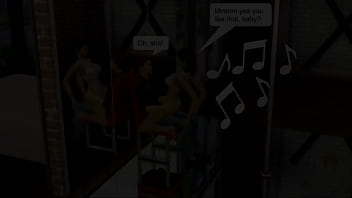 Gadis Muda Gila yang Menggoda di Sims 4