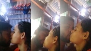 Cowok Dhaka meremas payudara dan berciuman panas dalam video desi