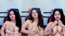 Aqila Chibel Mengguncang Dunia dengan Remasan Payudara Besar yang Liar dan Menggairahkan