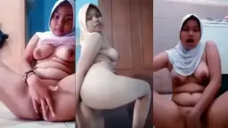 Gadis Berjilbab Viral di TikTok Mainin Kontol Sampai Keluar Sperma
