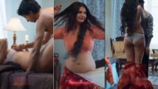 Pemuda nafsu menggila memuaskan hasrat dengan ibu-ibu Tamil seksi yang montok