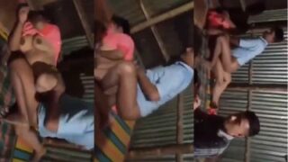 Remaja 19 tahun menggoyang tante montok dalam video panas Bangla