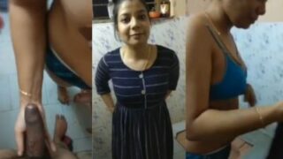 Video MMS panas pasangan India bercinta di kamar mandi