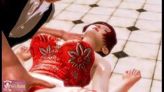 Gadis Tiongkok Sensual dalam Animasi 3D yang Menggoda