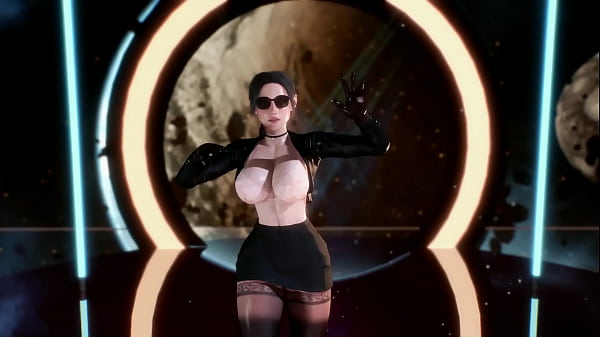 Gadis Korea Berpaha Montok Goyang Hot dalam Tarian 3D