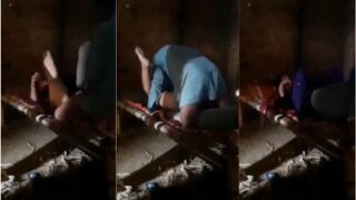 Desi pasangan dusun bercinta liar di gudang jerami