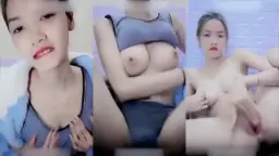 Paya ABG Montok Dada Besar Bergaun Biru Muda