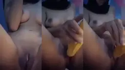 Hijab ABG SMA colmek sampe basah