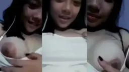 ABG montok, nenen cokelat, putingnya berdiri, siap diremas
