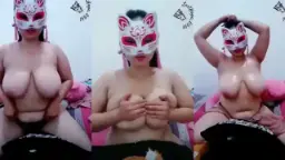Ayang, payudara montok tobrut tahan lama sayang, live nikmatin goyangannya.