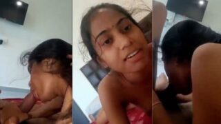 Cewek Odia manis ngeblow kekasihnya di seks desi yang bikin ngilu