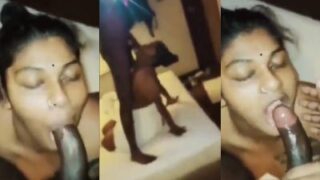 Video panas: Ibu montok nikmati kontol besar India di bokep Tamil.