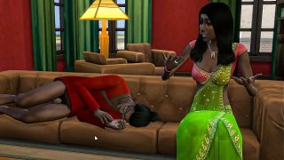 Cewek India ngeliat bokap tiruan tidur telanjang di sofa, langsung bikin dia makin bernafsu, akhirnya ngentot sampe puas – desi sex remaja