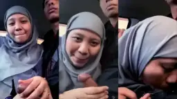 Ajirah Puspa Ngewe di Dalam Mobil Sampai Puas