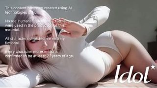 Gue suka banget duduk di ruang tamu sambil cewek Asia gue nge-*blowjob*.