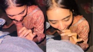 Gadis Hyderabad hisap kontol sepupunya sendiri, bikin makin basah