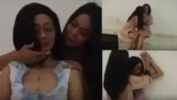 Mertua dan menantu perempuanku ternyata bintang kelas sialan yang saling jilat memek di kamar mandi.
