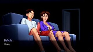 Kamar terasa sesak di sekitar ibu tiri yang bikin panas (18+)